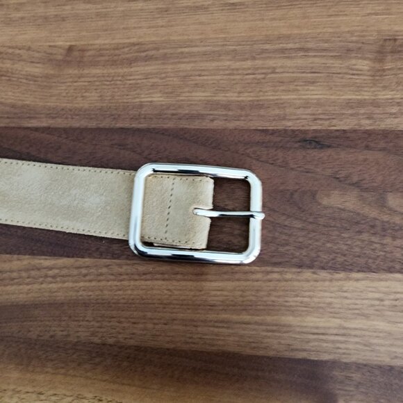Suede leather belt - Picture 4 of 9